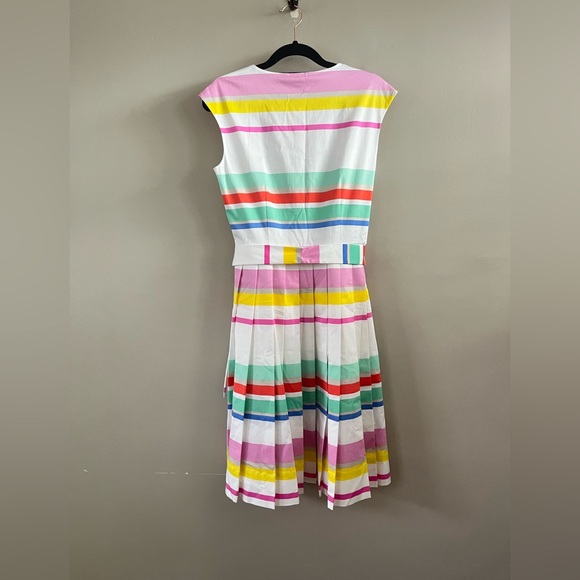 Kate Spade New York Multi Cape Stripe Shirtdress Size 2 NWT - Picture 6 of 10